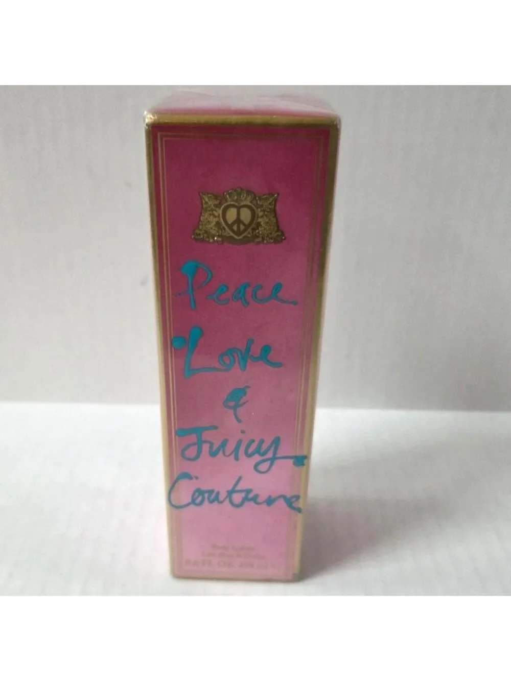 Peace Love & Juicy Couture Body Lotion 8.6 Fl Oz NEW SEALED